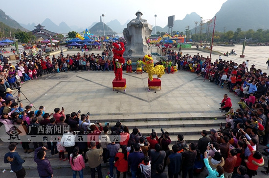 罗城春节黄金周接待游客4.6万人次(图)